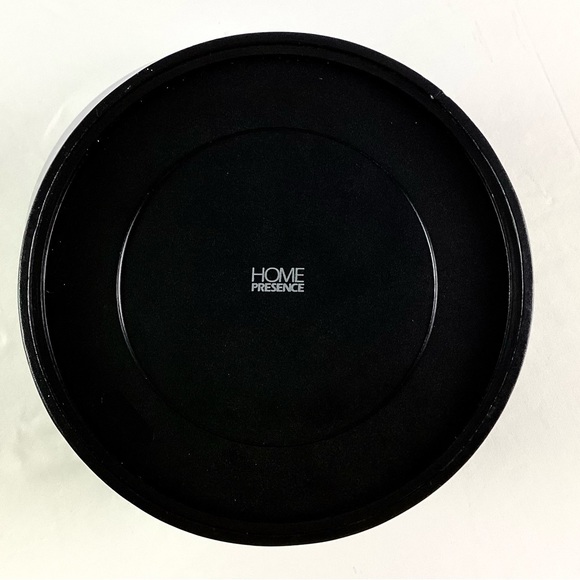 MCM-like new -black vinyl and clear plastic ice bucket - Picture 8 of 8